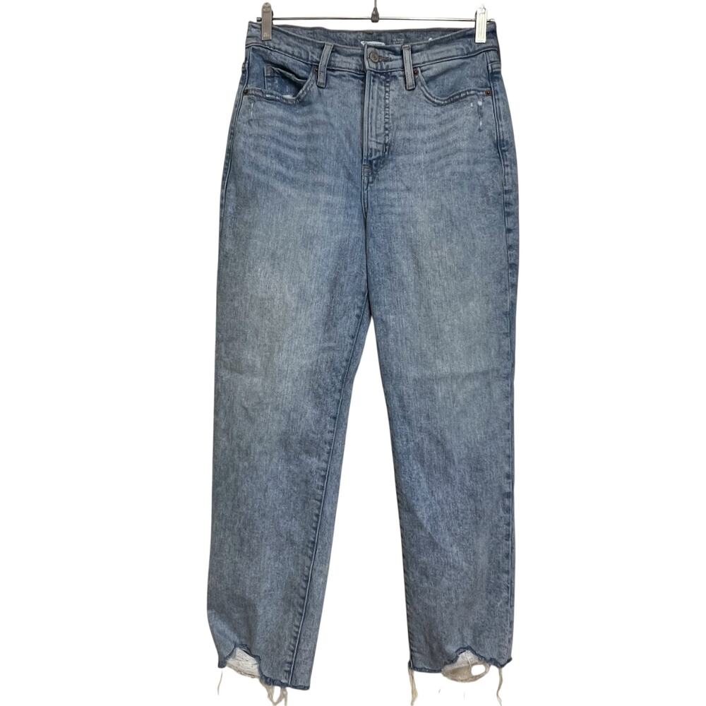 Old Navy Straight Jeans Womens Size 4 High Rise